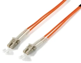 Equip patch kabel LC-LC OM1 oranžový / Patch kabel / Multimode / Duplex / 1 m (254421)