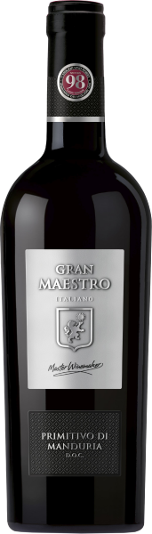 Gran Maestro Primitivo di Manduria, 14%, 0,75L (holá lahev)