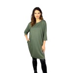 HOSH Dámské šaty Caspia Velikost: UNI, Barva: Hnědá