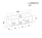 Police Lorento L9 Barva korpusu: Dub nash / bílá