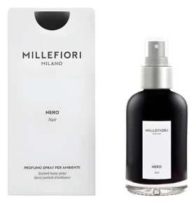 Millefiori Nero černá / Bytová vůně / sprej / 100 ml / dřevité a kořeněné (77SRNR)