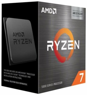 AMD RYZEN 5800X3D @ 3.4GHz Turbo 4.5GHz 8C16T L1 512kB L2 4MB L3 96MB AM4 Zen 105W