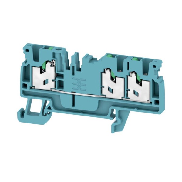 Weidmüller 2753950000 průchodková svorka Snap-In modrá 100 ks