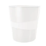 Leitz WOW Odpadkový koš 15 l perleťová bílá (52781001)