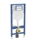 GEBERIT - Duofix Set předstěnové instalace, klozetu Arkas a sedátka softclose, tlačítko Sigma30, matná černá/černá SANI11CA5102B