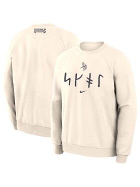 Nike Pánská mikina Minnesota Vikings NFL 2026 Rivalries Dri-FIT Crewneck Natural Velikost: L