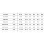 MEXEN/S - Lunar Duo sprchový kout dveře křídlové 80 x 75, transparent, měď kartáčovaná 834-080L-075P-65-00