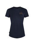 ICEBREAKER Wmns Mer 125 Cool-Lite Sphere SS Tee Across, Midnight Navy velikost: L