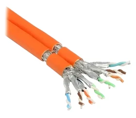 Good Connections instalační kabel Cat7 S/FTP 100m oranžová / Kabel / LSZH / 1000 MHz / 10GBase-T (GC-N0066)