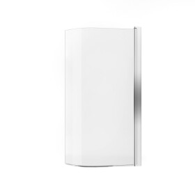 Vanová zástěna Laguna Fortuna 150x85 cm chrom 7QOP0C00Y1 VZFORTUNA150TCR