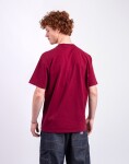 Carhartt WIP S/S Faded Pond Corps T-Shirt Marsala heavy stone wash L