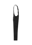 Dungaree Overall Industrial pracovní kalhoty s laclem unisex černá S