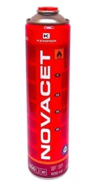 Kemper Novacet Cylinder 600 ml / Plynová kartuše / náplň 333 g (10/2-G580)