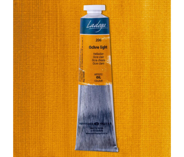 Nevskaya Palitra 1204206 Ladoga oil 46 ml okr světlý 206