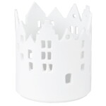 Räder Porcelánový svícen City Light 9 cm, bílá barva, porcelán