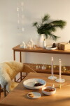 Räder Porcelánový svícen Santa Stargazing, bílá barva, porcelán