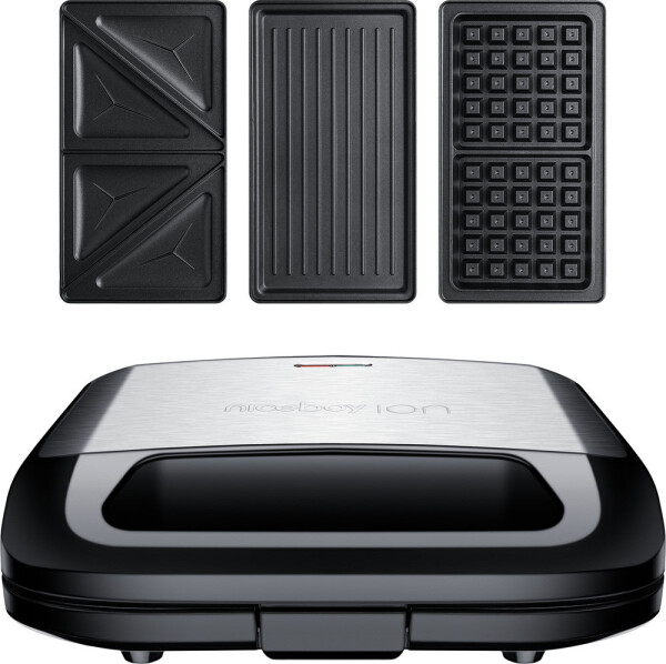 Niceboy Ion sendvičovač Snacker S3 Stainless Steel
