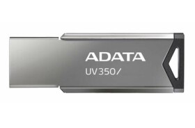 ADATA UV350 128GB stříbrná / USB 3.2 Type A / čtení: 100MBps (AUV350-128G-RBK)