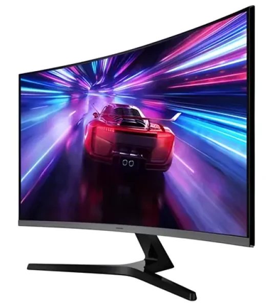 32" Samsung Essential S3 S32D396GAU černá / Monitor / VA / 1920x1080 / 100Hz / zakřivený / HDMI + VGA / repro (LS32D396GAUXEN)