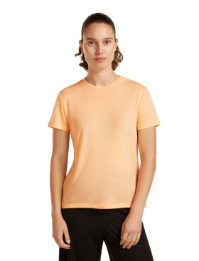 Dámské merino triko s krátkým rukávem ICEBREAKER Wmns Core SS Tee, Sunstone velikost: XL