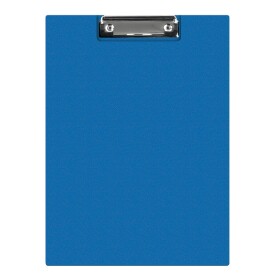 DONAU uzavíratelné desky s klipem, A4, PVC, modré