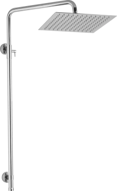 JB Sanitary Sprchová sestava pro baterie horním vývodem, sprchová hlava 30 x 30 cm SS 20 00