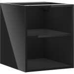 MEXEN - Box-A otevřená skříňka s policí 40, černá lesk 91AX2-0400-470-0-70