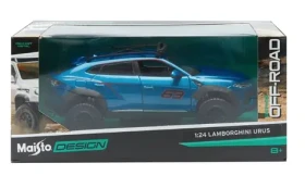 Maisto auto Design Lamborghini Urus modrá barva 1:24