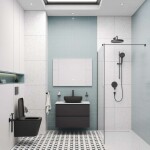 Kielle - Idolio Zrcadlo s LED osvětlením a vyhříváním, 70x100 cm, kosmetické zrcátko 50324041