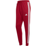 Pánské kalhoty adidas Essential 3-Stripes French Terry bordó KR2702 s