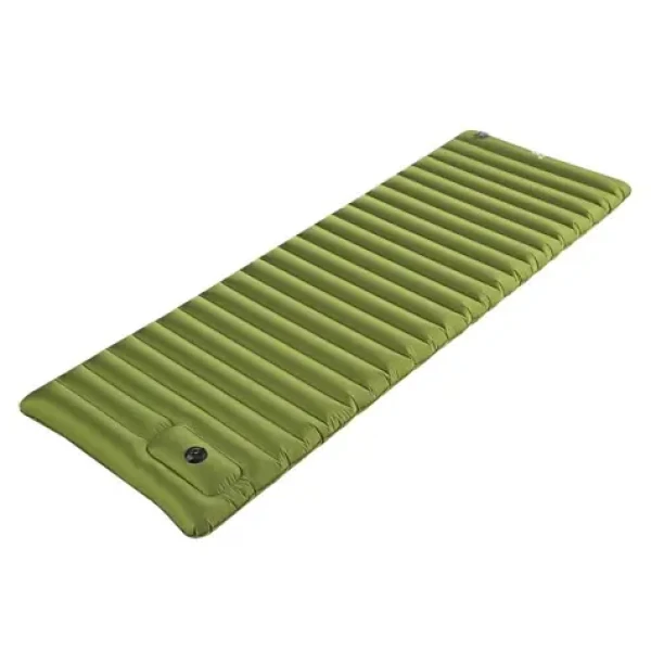 NILS Camp NC4101 zelená / Turistická karimatka s integrovanou pumpou / 190 x 64 x 10 cm (5907695544695)