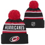 Outerstuff Dětská zimní čepice Carolina Hurricanes NHL Jacquard Cuffed Knit With Pom