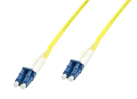 MicroConnect Optical Fibre Cable LC/LC Singlemode duplex OS2 1.5m žlutá (FIB4410015)