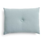 HAY Lněný polštář Dot Pigeon Blue 45 × 60 cm, modrá barva, textil