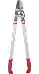 WOLF-Garten Power Cut RS 800 V červená/stříbrná / Zahradnické nůžky / Kovadlinkové / Max. průměr 5 cm / Délka 80 cm (73AGA010650)