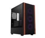 1stCOOL skříň G6 Noble, Mid Tower, ATX, AU, Průhledná Bočnice, Černá EDF_1208472