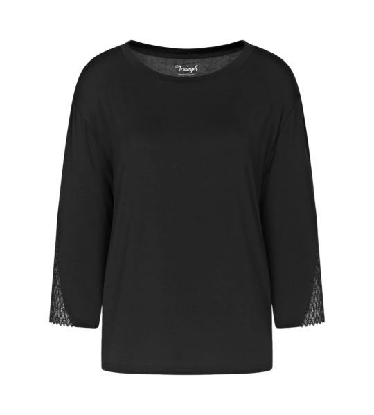 Dámský pyžamový top Aura Spotlight Top - BLACK - černý 0004 - TRIUMPH BLACK 46