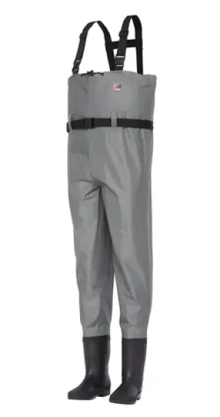 DAM Prsačky Nylon Chest Waders 40/41 / nylon / boty PVC