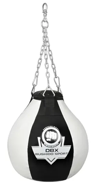 BUSHIDO DBX SK15 černobílá / Boxovací hruška / 15 kg