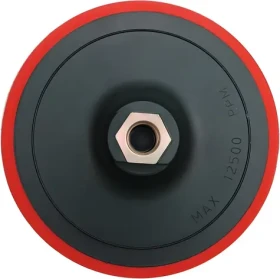 Vorel Talíř leštící/brousící M14 125 mm / Brusný talíř / Suchý zip / 12500 ot./min (TO-08318)