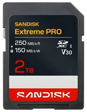 SanDisk Extreme PRO SDXC 2TB / Paměťová karta / čtení: až 200 MB/s (SDSDXXD-2T00-GN4IN)