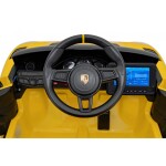 Mamido Elektrické autíčko Porsche Spyder RS 718 MP4 žluté