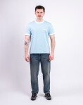 Tričko Carhartt WIP S/S Ip Ringer T-Shirt Icaria/White/White