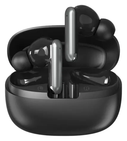 Dudao U21 TWS černá / Bezdrátová sluchátka do uší / ANC / ENC / Bluetooth