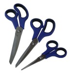 STREND PRO 211488 Nůžky na papír, nerez, sada 3ks, 140 - 215 - 245mm