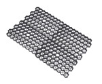 Rojaplast Zatravňovací dlaždice EKOGRID - 60x40x3 cm - černá