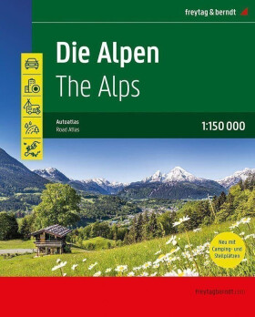 Alpy 1:150 000 / autoatlas