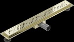 MEXEN/S - Flat M12 odtokový žlab 50 cm zlatý 1521050-15