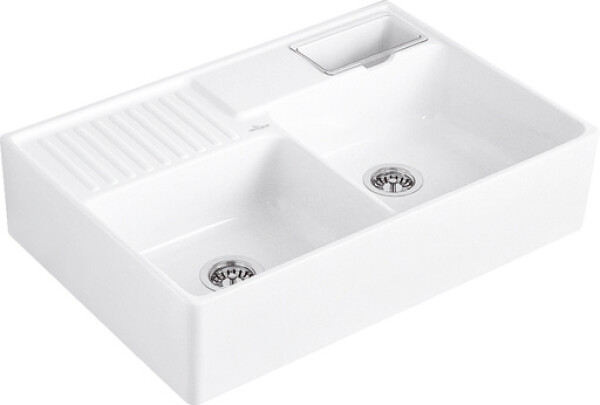 Keramický dřez Villeroy & Boch modulový, 632391R1 HL12, White Alpin 632391R1HL12