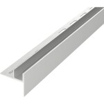 MEXEN - Line-B spádová lišta pro sklo 180 cm pravá, nerez 181004180R